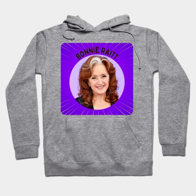 Bonnie Raitt Portrait Session Hoodie by akastardust